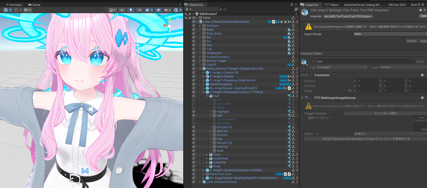TexTransTool PSD Importer